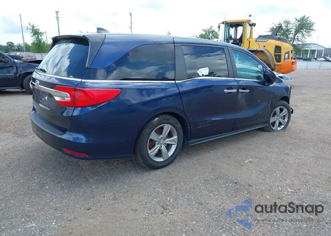 2018 Honda Odyssey Ex z USA, uszkodzony, nr VIN 5FNRL6H58JB033008